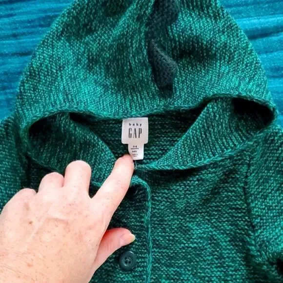 GapāKidsāKnitĀ DinoāHoodie - Picture 2 of 7